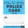 How to Draw Police Cars for Kids - Vol 1