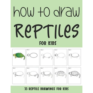 How to Draw Reptiles for Kids