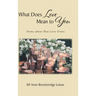 What Does Love Mean to You