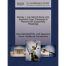 Murray V. Joe Gerrick & Co U.S. Supreme Court Transcript of Record with Supporting Pleadings