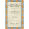 Magna Carta (1914): A Commentary on the Great Charter of King John