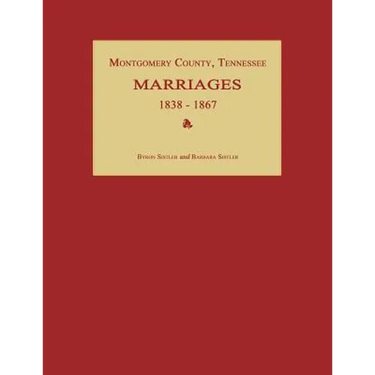 Montgomery County, Tennessee, Marriages 1838-1867