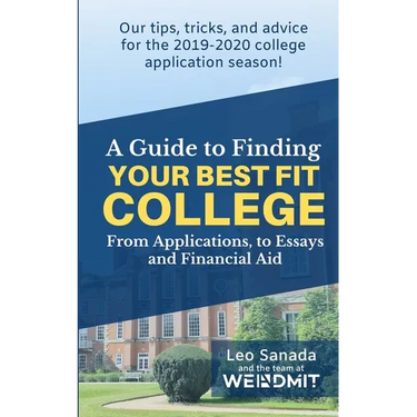 A Guide to Finding Your Best Fit College: From Applications, to Essays and Financial Aid