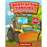 Construction Vehicles Coloring Book