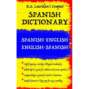 Spanish Dictionary: Lauridsen's Compact: Spanish-English English-Spanish
