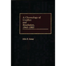 A Chronology of Conflict and Resolution, 1945-1985