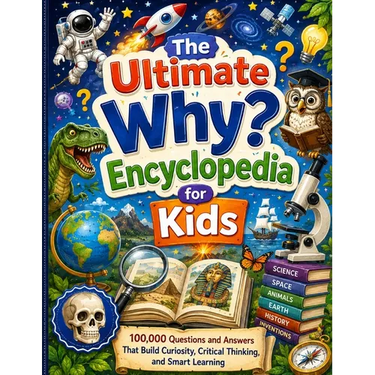 The Ultimate "Why?" Encyclopedia for Kids: 100,000 Questions and Answers That Build Curiosity, Critical Thinking, and Smart Learning