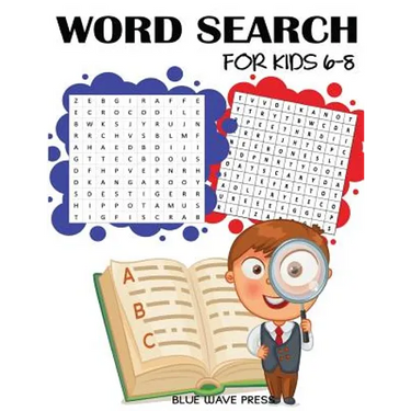 Word Search for Kids 6-8