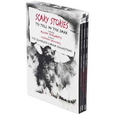 Scary Stories Paperback Box Set: The Complete 3-Book Collection with Classic Art by Stephen Gammell