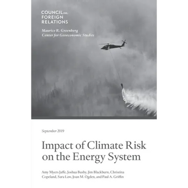 Impact of Climate Risk on the Energy System: Examining the Financial, Security, and Technology Dimensions