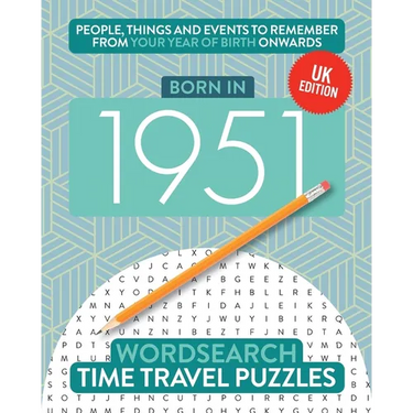 Born in 1951: Your Life in Wordsearch Puzzles