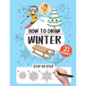 How to draw winter: 21 step-by-step drawings
