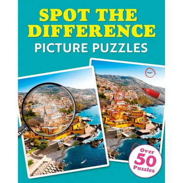 Spot the Difference Picture Puzzles: Over 50 Puzzles