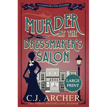 Murder at the Dressmaker's Salon: Large Print