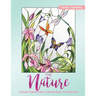 The Nature-Themed Stained Glass Coloring Book for Relaxation