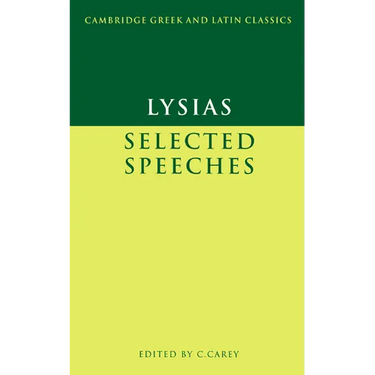 Lysias: Selected Speeches