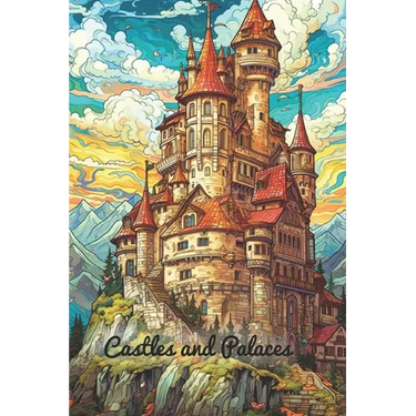 Castles and Palaces adult coloring book