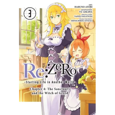 RE: Zero -Starting Life in Another World-, Chapter 4: The Sanctuary and the Witch of Greed, Vol. 3 (Manga)