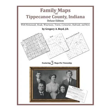Family Maps of Tippecanoe County, Indiana