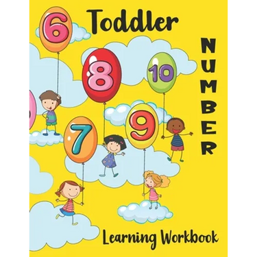 Toddler Number Learning Workbook: Learn to Write, Color, Trace, Count and Draw Notebook for little Kids, Numbers learning for Toddlers Ages 3 years an