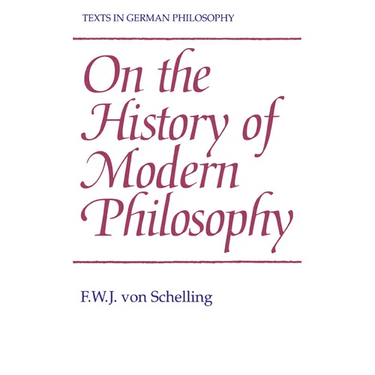 On the History of Modern Philosophy