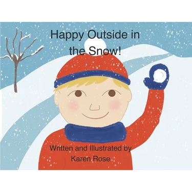 Happy Outside in the Snow