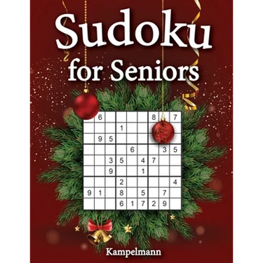 Sudoku for Seniors: 200 Large Print Sudoku Puzzles for Seniors with Solutions - Christmas Edition