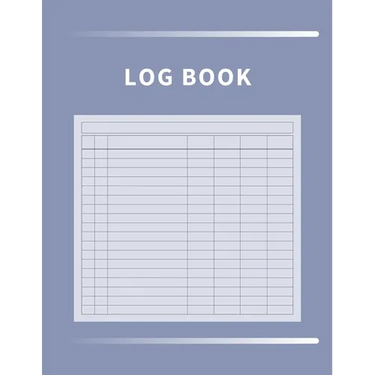 Log Book: Multipurpose with 7 Customizable Columns to Track Daily Activity, Time, Inventory and Equipment, Income and Expenses, Mileage, Orders, Donat