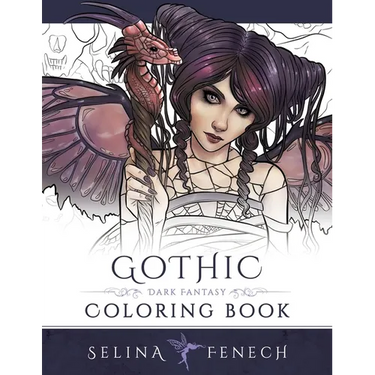 Gothic - Dark Fantasy Coloring Book