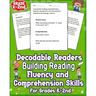 Decodable Readers Building Reading Fluency and Comprehension Skills for Grades K-2nd: Unlock comprehension and fluency with engaging passages tailored