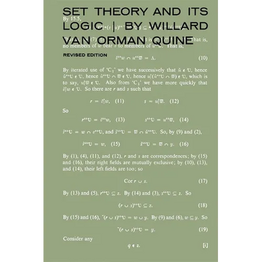 Set Theory and Its Logic: Revised Edition