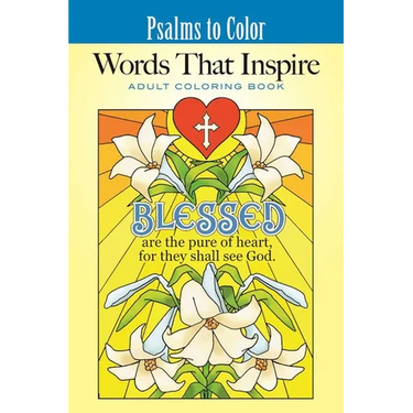 Psalms to Color: Words That Inspire