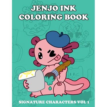 Jenjo Ink Coloring Book: Signature Characters