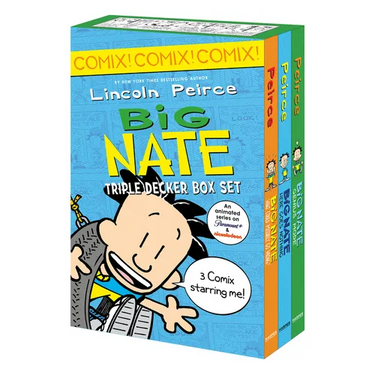 Big Nate: Triple Decker Box Set: Big Nate: What Could Possibly Go Wrong? and Big Nate: Here Goes Nothing, and Big Nate: Genius Mode