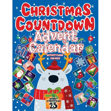 Baby Advent Calendar 2024: Christmas Countdown, Activity Book For Kids Featuring Sudoku, Coloring Pages, Connect The Dots, And More Christmas Gif