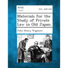 Materials for the Study of Private Law in Old Japan.