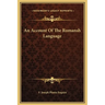 An Account Of The Romansh Language