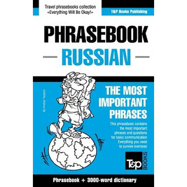 English-Russian phrasebook and 3000-word topical vocabulary