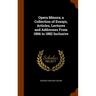 Opera Minora; a Collection of Essays, Articles, Lectures and Addresses From 1866 to 1882 Inclusive