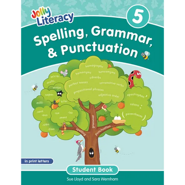 Spelling, Grammar, & Punctuation Student Book 5: In Print Letters (American English Edition)