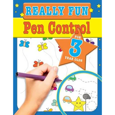 Really Fun Pen Control For 3 Year Olds: Fun & educational motor skill activities for three year old children