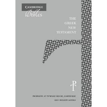 The Greek New Testament, Grey Imitation Leather Th512: NT: Produced at Tyndale House, Cambridge