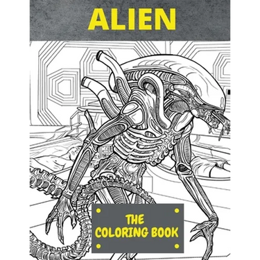 Alien the Coloring Book: Perfect Coloring Books For Adult And Kid to recognize the world of Aliens .