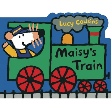 Maisy's Train: A Maisy Shaped Board Book (Train-Shaped Board Book about Maisy the Mouse's Railroad Adventure for Toddlers and Kids Ages 2-5)