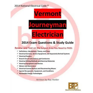 Vermont 2014 Journeyman Electrician Study Guide