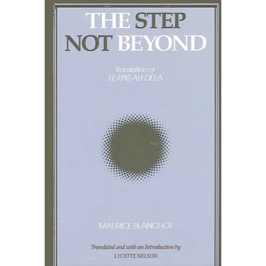 The Step Not Beyond
