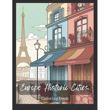 Coloring book: Cities of europe