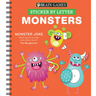 Brain Games - Sticker by Letter: Monsters + Jokes