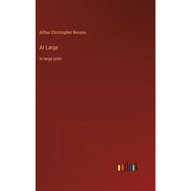 At Large: in large print