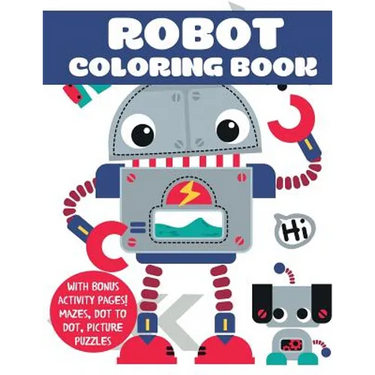 Robot Coloring Book